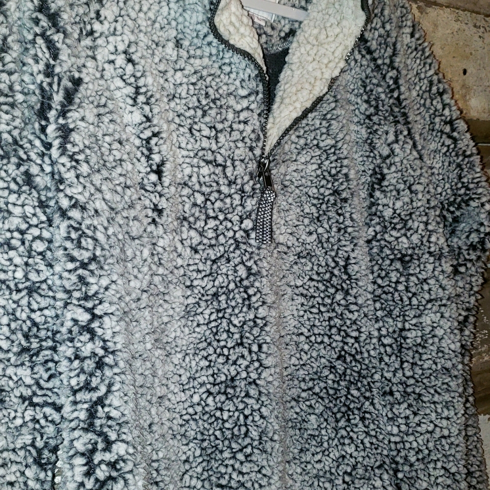 Womens LG Cozy Sherpa Pullover